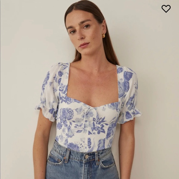 Reformation Delevan Top - 2 - Picture 1 of 5